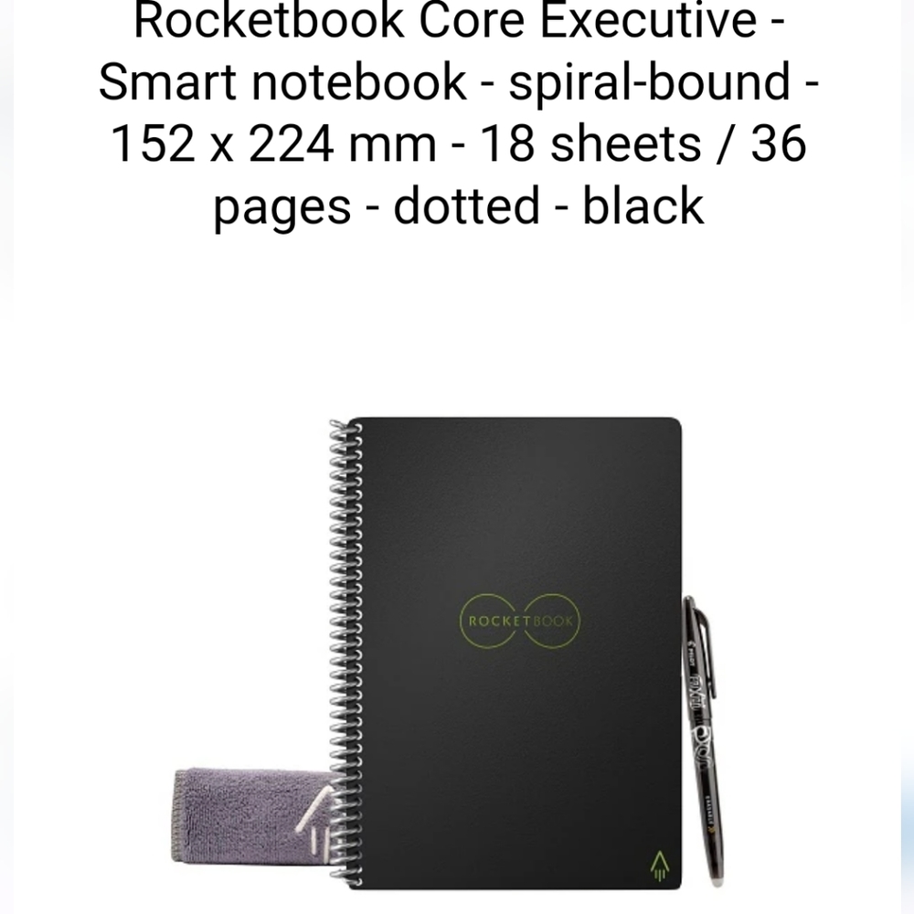 NIP Rocketbook Smart Reusable Notebook